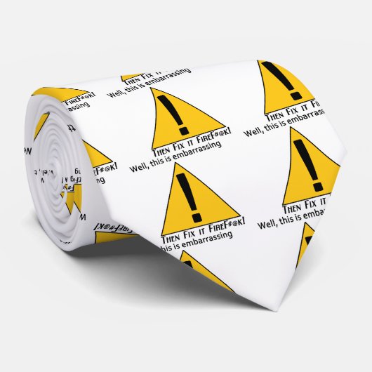 Cravate C'est embêtant 2 (Roulé)