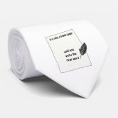 Cravate C'est seulement une page vide… (Roulé)