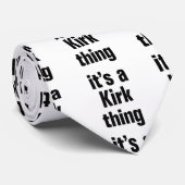 Cravate c'est un kirk (Roulé)