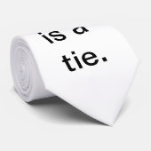 Cravate C'est un lien (Roulé)
