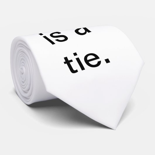 Cravate C'est un lien (Roulé)