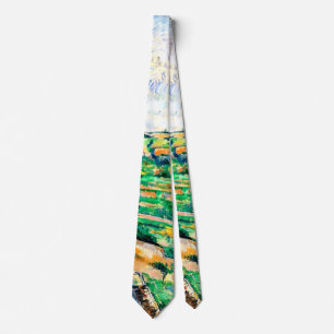 Cravate Cezanne - Campagne à Auvers-Sur-Oise