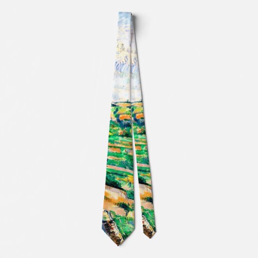 Cravate Cezanne - Campagne à Auvers-Sur-Oise (Devant)