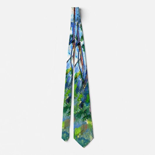 Cravate Cezanne - Dans les Bois -1898 (Dos)