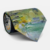 Cravate Cezanne - Jas de Bouffan, 1876, célèbre peinture, (Roulé)