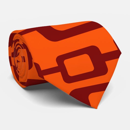 Cravate Chaînes rectangulaires (Roulé)