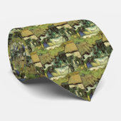 Cravate Chalets à Jorgus par Vincent van Gogh (Roulé)