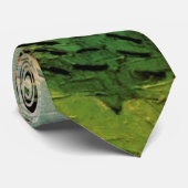 Cravate Chalets en grès chaulé par Vincent van Gogh (Roulé)