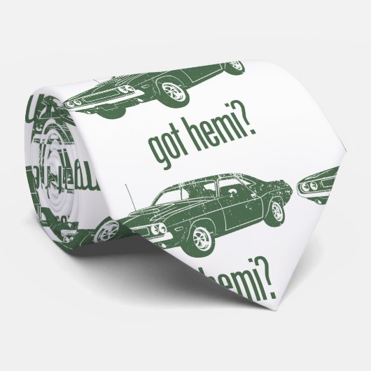 Cravate Challengeur de 1970 Dodge Hemi (Roulé)