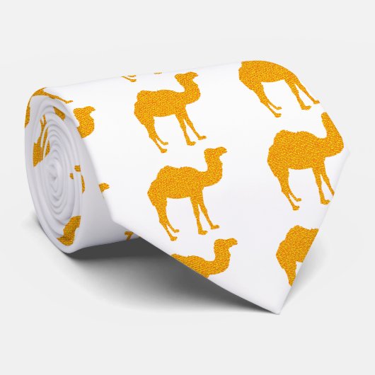 Cravate Chameau du Sahara (Roulé)