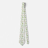 Cravate Chamomile Fleur Botanique Rustique Motif (Devant)