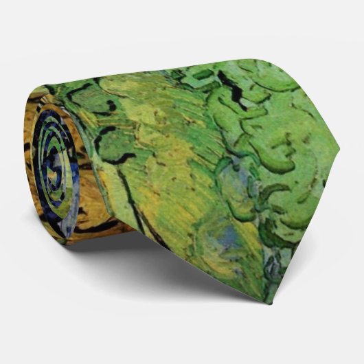 Cravate Champ avec piles de blé par Vincent van Gogh (Roulé)