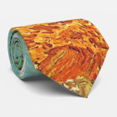 Cravate Champ blé avec Cypress Van Gogh Art (Roulé)