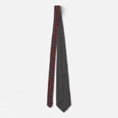 Cravate Champ de bataille Plaid (Dos)