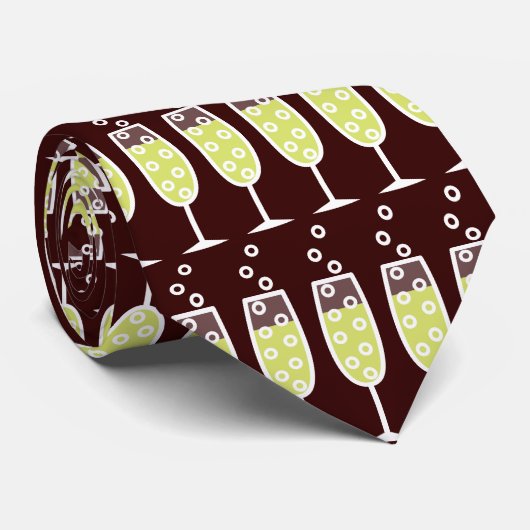 Cravate Champagne (Roulé)