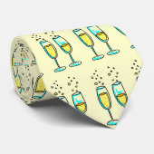 Cravate champagne (Roulé)