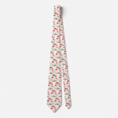 Cravate Champignons et éléments botaniques de l'Agaric de  (Devant)