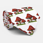 Cravate Champignons, lunatiques, imaginaire : Art original (Roulé)