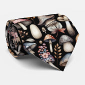 Cravate Champignons mystiques (Roulé)