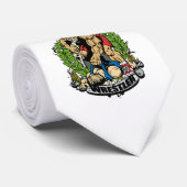 Cravate Champion de lutte (Roulé)