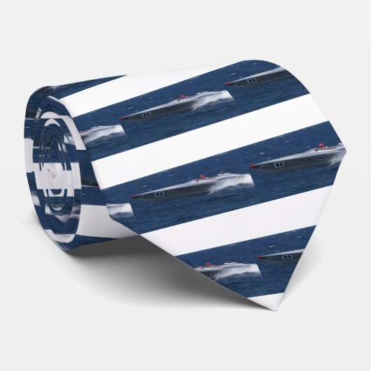 Cravate Champion des bateaux de croisière 2007 (Roulé)