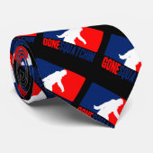 Cravate Championnat de Squatchine (Roulé)