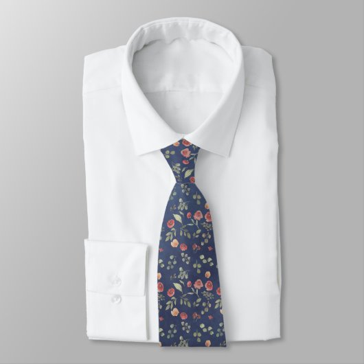 Cravate Champs floraux (Attaché)