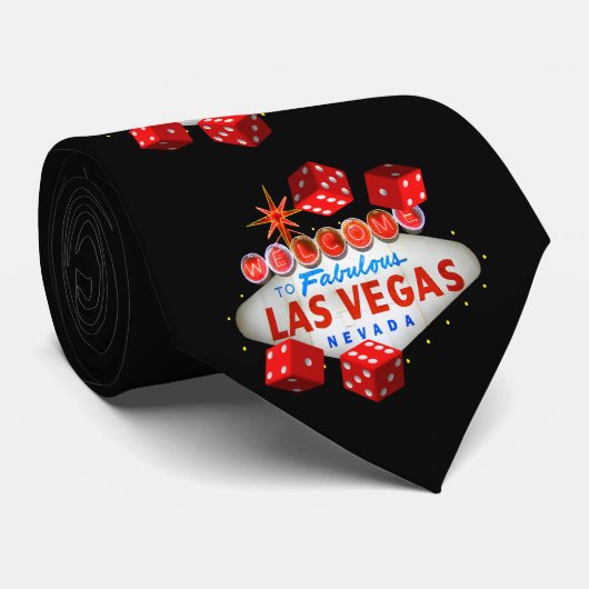 Cravate chanceuse de joueurs de matrices (Roulé)