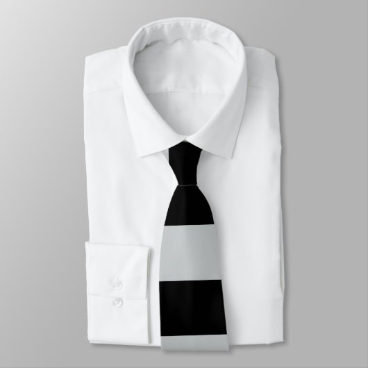 Cravate Changez les rayures grises en n'importe quelle (Attaché)