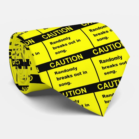 Cravate Chanson de Randmon (Roulé)