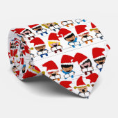 Cravate Chanter Enfants Carolers Noël (Roulé)