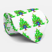 Cravate Chanukkah et Noël (Roulé)