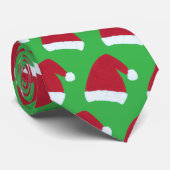 Cravate Chapeaux de Noël Liens de Noël (Roulé)