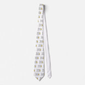 Cravate Chaque fois une Bell sonne (Devant)