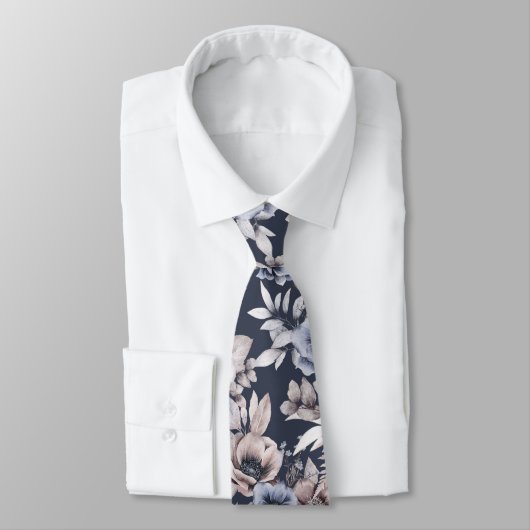 Cravate Charme Botanique (Attaché)