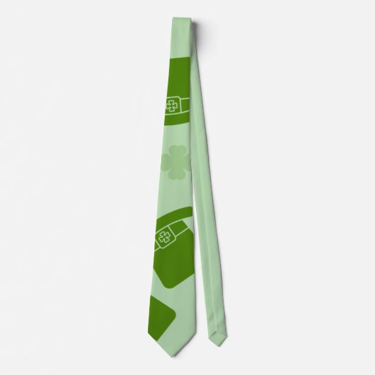 Cravate Charme irlandais Necktie (Devant)