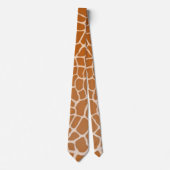 Cravate Charming Giraffe Spots Poster de animal sauvage (Devant)