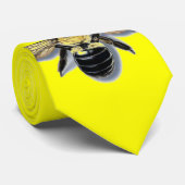 Cravate charpentier-abeille BZZZ (Roulé)