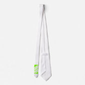 Cravate Chartreuse, Rugby vert néon (Dos)