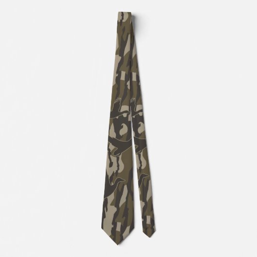 Cravate Chasse au canard Camo Canards Camo Camo Bottomland (Devant)