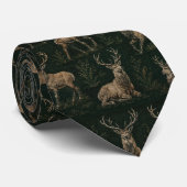 Cravate Chasse au cerf (Roulé)