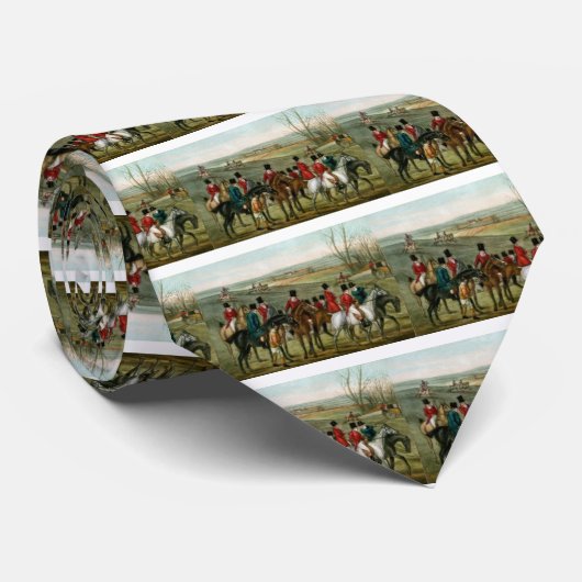 Cravate Chasse de Fox 2 (Roulé)