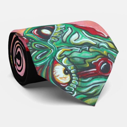 Cravate Chasseur de zombi (Roulé)