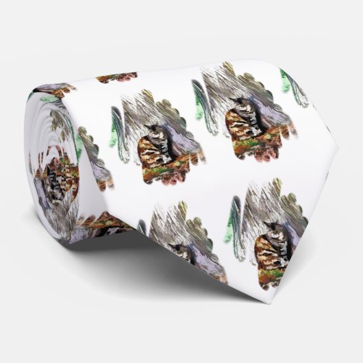 CRAVATE CHAT (Roulé)