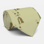 Cravate Chat de forêt (Roulé)
