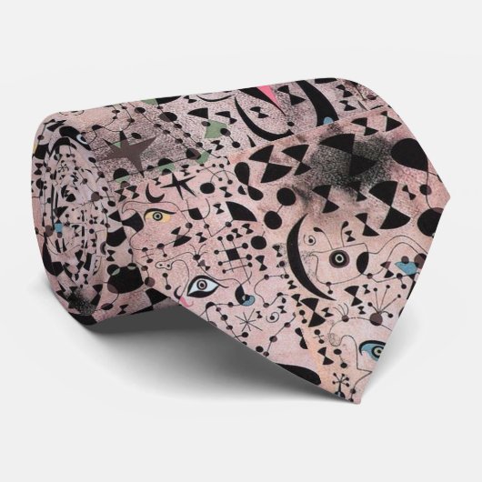 Cravate Chat de sourire (Roulé)