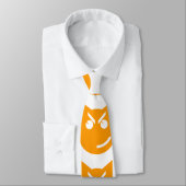 Cravate Chat Emoji au sourire (Attaché)