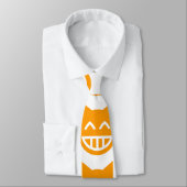 Cravate Chat Emoji Grille (Attaché)
