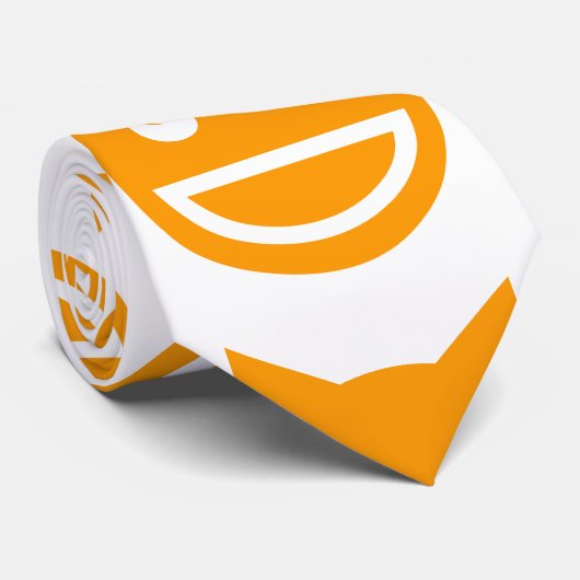 Cravate Chat Emoji souriant (Roulé)