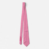 Cravate Chat japonais - Fuchsia Pink Batik (Dos)